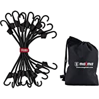 Los mejores  - MAGMA Pack 12 Pulpos Elásticos Transporte | Tensor Cuerda Elástica para Coche- Moto- Bici- Camping- Portabicicletas…